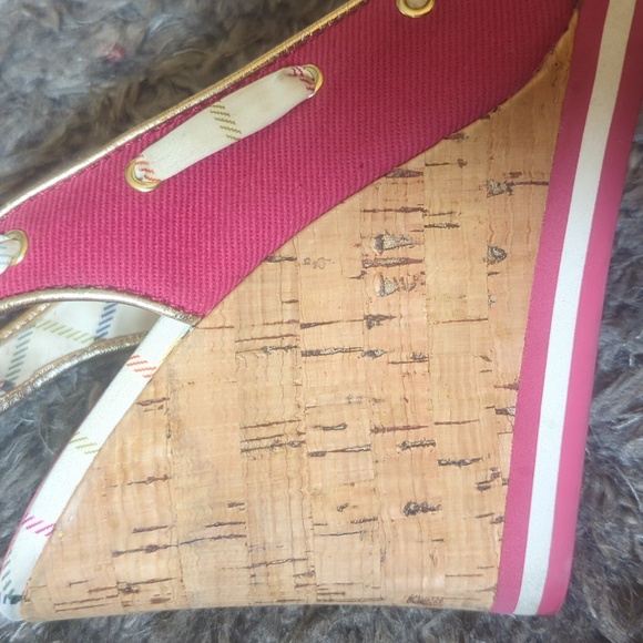 Coach magenta twirling wedges - Picture 5 of 5